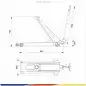 Preview: AC Hydraulic Wagenheber flache extra lange Ausführung 1,5t